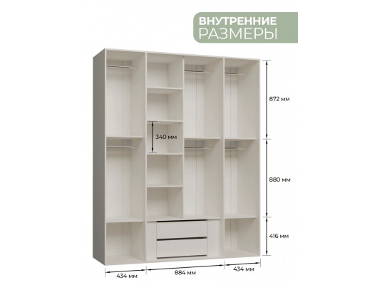 Кровать Афина серый Арида мебель