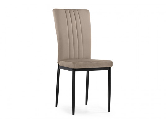 Стул на металлокаркасе Rek cappuccino \ black