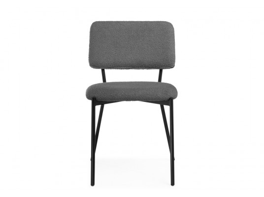 Стул на металлокаркасе Reparo dark gray \ black