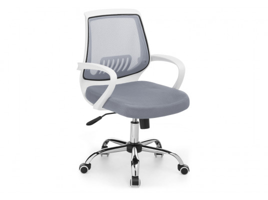 Компьютерное кресло Ergoplus light gray \ white