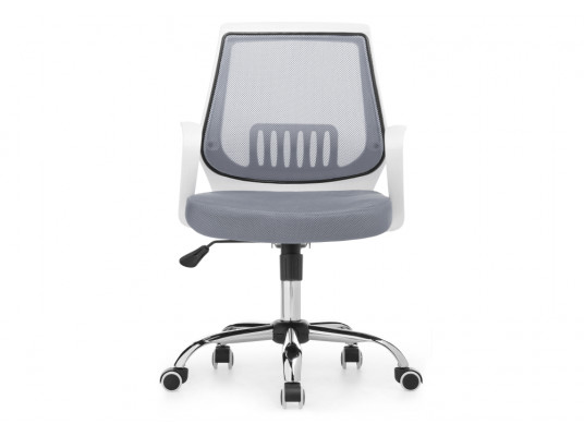 Компьютерное кресло Ergoplus light gray \ white