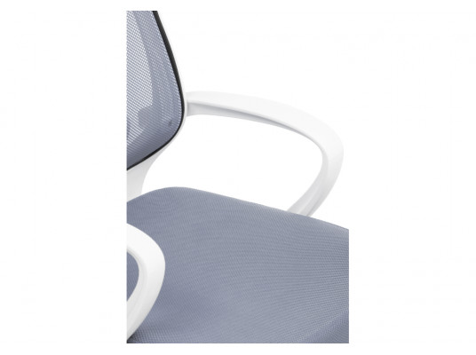 Компьютерное кресло Ergoplus light gray \ white