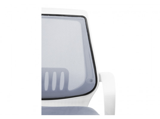 Компьютерное кресло Ergoplus light gray \ white