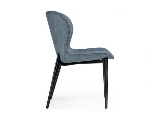 Стул на металлокаркасе Катабучи ткань kiprus 11 \ черный глянец
