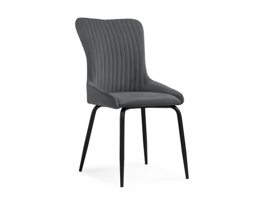 Стул на металлокаркасе Lado gray \ black
