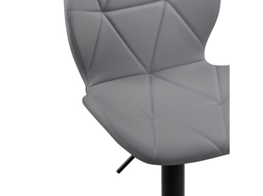 Барный стул Trio light gray \ black