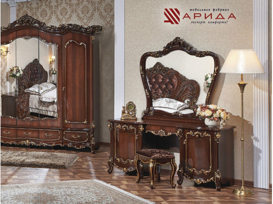 Спальня Элиза орех/ Арида мебель 