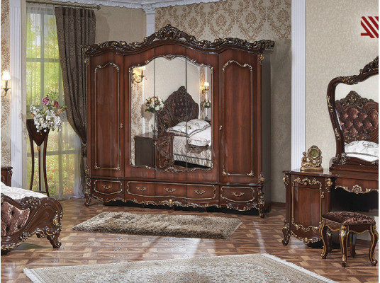 Спальня Элиза орех/ Арида мебель 