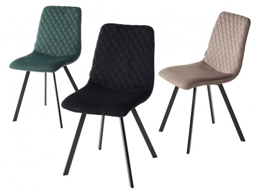 Стул DAIQUIRI BLUVEL-78 GREEN, велюр М-City
