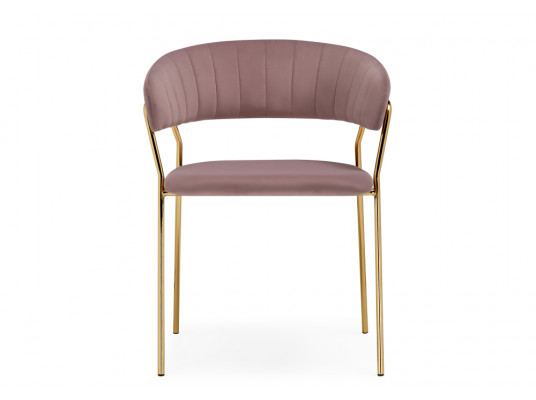 Стул на металлокаркасе Kamelia 1 light purple /gold