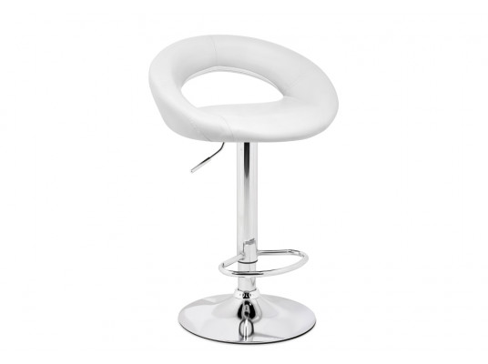 Барный стул Oazis white \ chrome