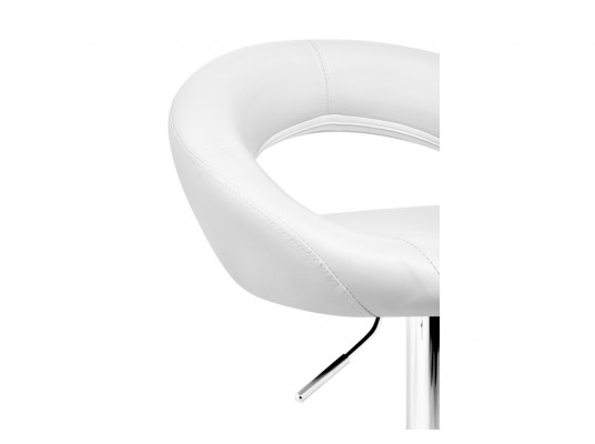 Барный стул Oazis white \ chrome