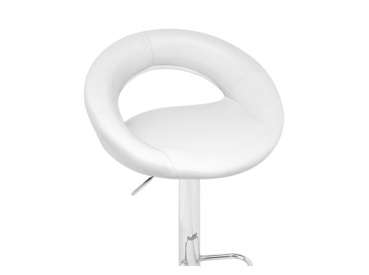 Барный стул Oazis white \ chrome