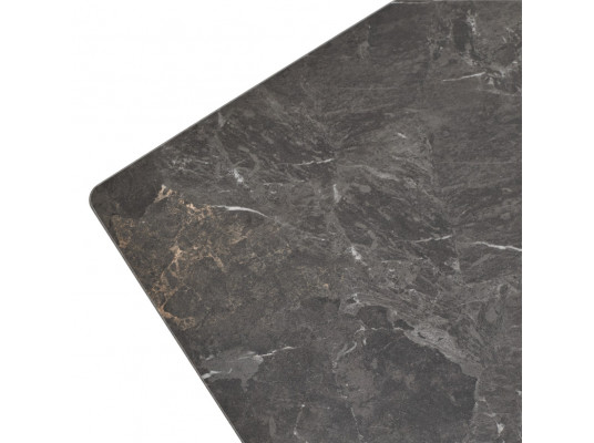 Стол ALES 180 BLACK GRAVE SOLID CERAMIC, керамика / бронзовый, ®DISAUR