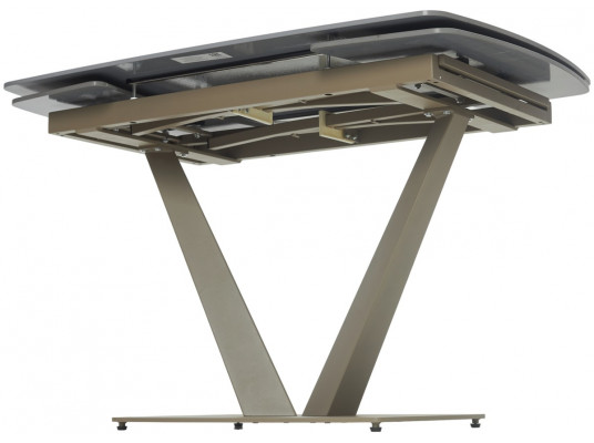 Стол ALATRI 120 MATT LATTE STONE SOLID CERAMIC / TAUPE, ®DISAUR