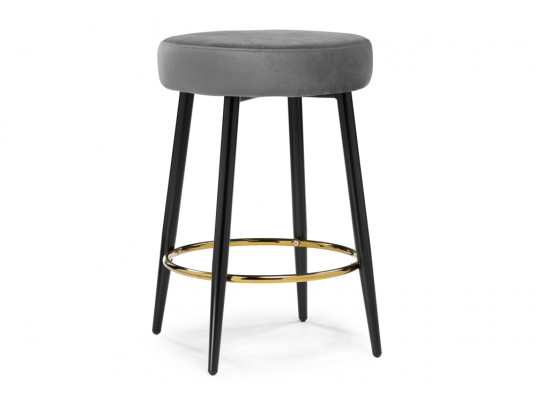 Барный стул Plato dark grey