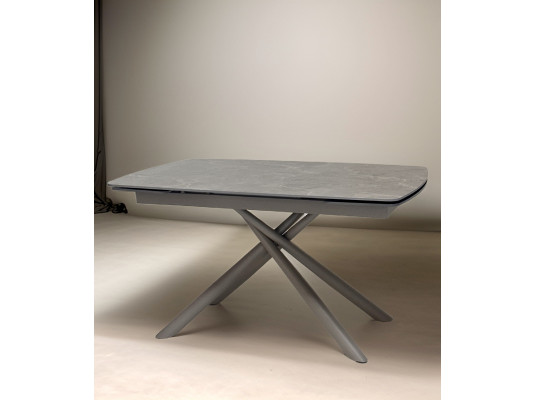 Стол RIVOLI 140 MATT LATTE STONE SOLID CERAMIC / TAUPE, ®DISAUR