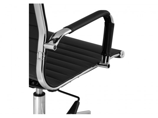 Компьютерное кресло Reus pu black \ chrome