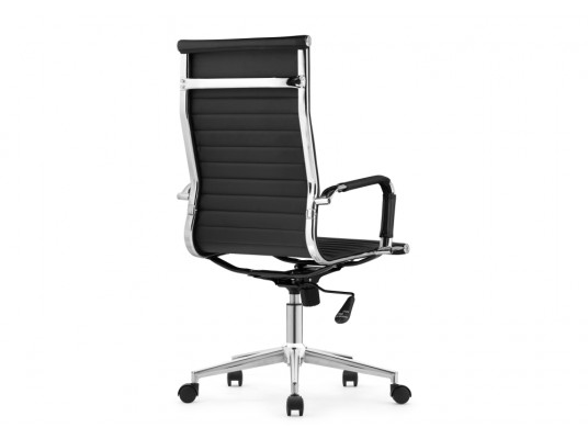 Компьютерное кресло Reus pu black \ chrome