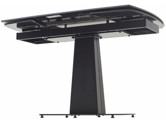 Керамический стол Balde 120 matt black marble solid ceramic \ black