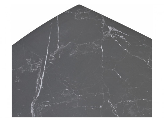Керамический стол Balde 120 matt black marble solid ceramic \ black