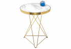 Стол Milena white / gold