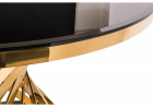 Стол Twist gold / black