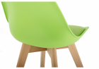 Деревянный стул Bonuss green