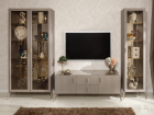 Витрина Dimare бежевый D5310 2-дв.