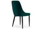 Стул на металлокаркасе Kora green \ black
