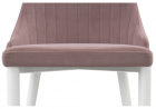 Стул на металлокаркасе Kora white \ light purple