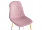 Стул на металлокаркасе Dabl light purple\ gold
