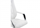 Офисное кресло Sarabi white \ satin chrome