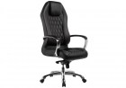 Компьютерное кресло Damian black \ satin chrome