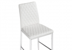 Барный стул Teon white \ chrome