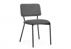 Стул на металлокаркасе Reparo dark gray \ black