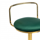 Барный стул Lusia green \ gold