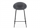 Барный стул Zeta dark grey \ black