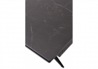 Керамический стол Forio 160 matt black marble sintered stone \ black