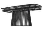 Керамический стол Desio 180 керамика черный мрамор матовый pure black solid ceramic \ черный