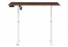 Компьютерный стол Маркос с механизмом подъема 140х80х75 орех кантри \ белый