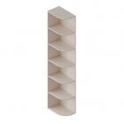 Шкаф Тефия 1-дверный настенный бежевый
