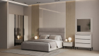 Спальня Эмили сатин золото 5-дверная СКФМ